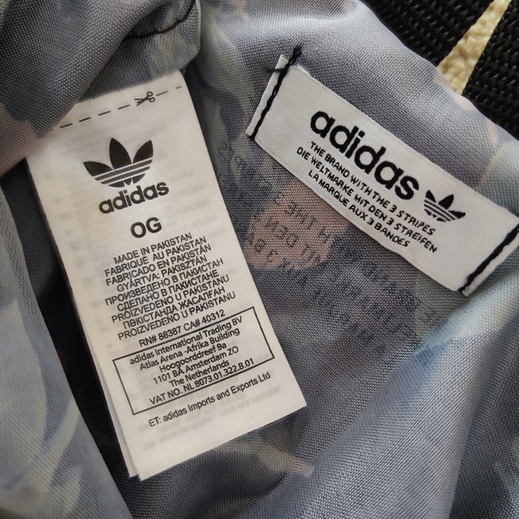 Adidas floral print drawstring backpack - Picture 7 of 10